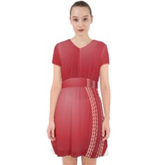 Cricket Ball Adorable In Chiffon Dress