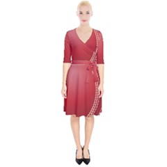 Cricket Ball Wrap Up Cocktail Dress by Sapixe