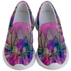 Crystal Flower Kid s Lightweight Slip Ons