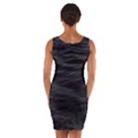 Dark Lake Ocean Pattern River Sea Wrap Front Bodycon Dress View2