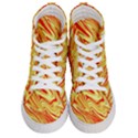 Orange Liquid  Women s Hi-Top Skate Sneakers View1