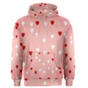 Heart Shape Background Love Men s Pullover Hoodie View1