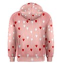 Heart Shape Background Love Men s Pullover Hoodie View2