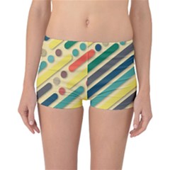 Background Vintage Desktop Color Reversible Boyleg Bikini Bottoms by Nexatart