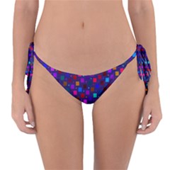 Squares Square Background Abstract Reversible Bikini Bottom