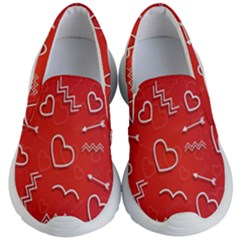 Background Valentine S Day Love Kid s Lightweight Slip Ons