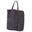 Lines Line Background Giant Grocery Zipper Tote View1