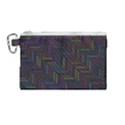 Lines Line Background Canvas Cosmetic Bag (Medium) View1