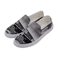 Omaha Airfield Airplain Hangar Women s Canvas Slip Ons by Nexatart