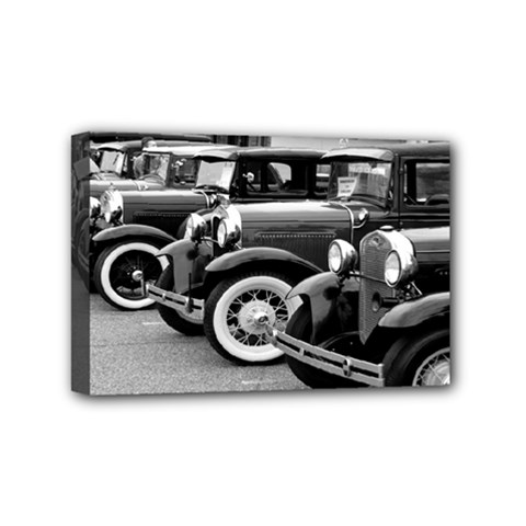 Vehicle Car Transportation Vintage Mini Canvas 6  X 4  by Nexatart