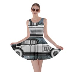 Vintage Car Automobile Auburn Skater Dress by Nexatart