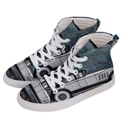 Vintage Car Automobile Auburn Men s Hi-top Skate Sneakers by Nexatart