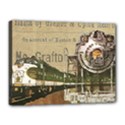 Train Vintage Tracks Travel Old Canvas 16  x 12  View1