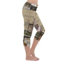 Train Vintage Tracks Travel Old Capri Yoga Leggings View3