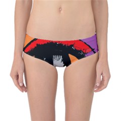 Eyes Makeup Human Drawing Color Classic Bikini Bottoms by Nexatart