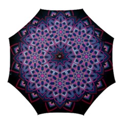 Mandala Circular Pattern Golf Umbrellas by Nexatart