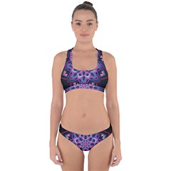 Mandala Circular Pattern Cross Back Hipster Bikini Set by Nexatart