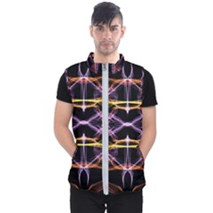 Wallpaper Abstract Art Light Men s Puffer Vest by Nexatart