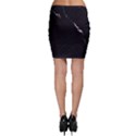 Black Marble Tiles Rock Stone Statues Bodycon Skirt View2