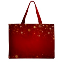 Background Abstract Christmas Zipper Mini Tote Bag by Nexatart