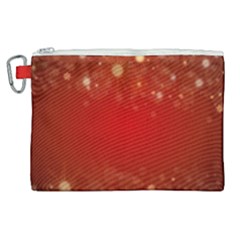 Background Abstract Christmas Canvas Cosmetic Bag (xl) by Nexatart