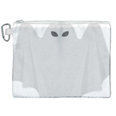 Ghost Halloween Spooky Horror Fear Canvas Cosmetic Bag (xxl) by Nexatart