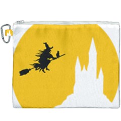 Castle Cat Evil Female Fictiona Canvas Cosmetic Bag (xxxl) by Nexatart