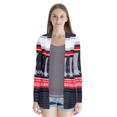 Compact Cassette Musicassette Mc Drape Collar Cardigan by Nexatart