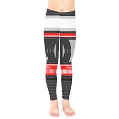 Compact Cassette Musicassette Mc Kids  Legging by Nexatart