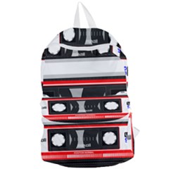 Compact Cassette Musicassette Mc Foldable Lightweight Backpack