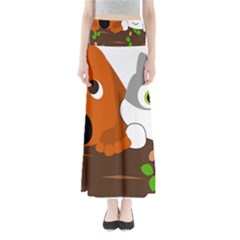 Baby Decoration Cat Dog Stuff Full Length Maxi Skirt by Nexatart