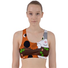 Baby Decoration Cat Dog Stuff Back Weave Sports Bra by Nexatart