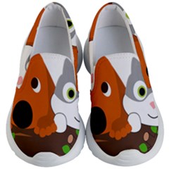 Baby Decoration Cat Dog Stuff Kid s Lightweight Slip Ons by Nexatart