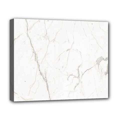 White Marble Tiles Rock Stone Statues Deluxe Canvas 20  X 16   by Nexatart