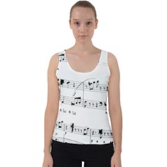 Abuse Background Monochrome My Bits Velvet Tank Top