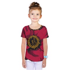 Floral Flower Petal Plant Kids  One Piece Tee