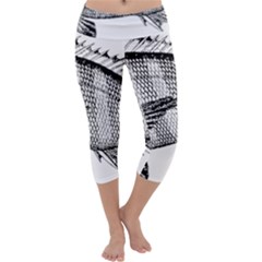 Animal Fish Ocean Sea Capri Yoga Leggings by Nexatart