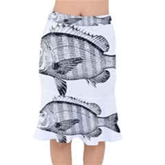 Animal Fish Ocean Sea Mermaid Skirt by Nexatart