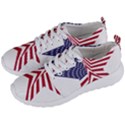 A Star With An American Flag Pattern Men s Lightweight Sports Shoes View2