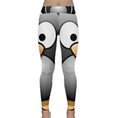 Penguin Birds Aquatic Flightless Classic Yoga Leggings by Nexatart