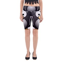 Penguin Birds Aquatic Flightless Yoga Cropped Leggings by Nexatart