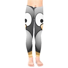 Penguin Birds Aquatic Flightless Kids  Legging by Nexatart