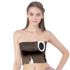 Dog Pup Animal Canine Brown Pet Tube Top by Nexatart