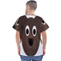 Dog Pup Animal Canine Brown Pet Men s V-Neck Scrub Top View2