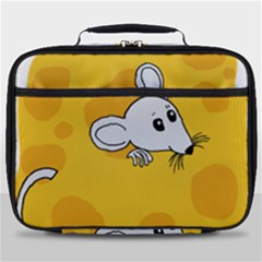 Rat Mouse Cheese Animal Mammal Full Print Lunch Bag