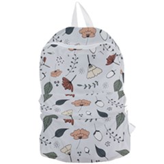 Grey Toned Pattern Foldable Lightweight Backpack