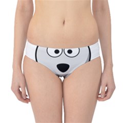 Bear Polar Bear Arctic Fish Mammal Hipster Bikini Bottoms by Nexatart