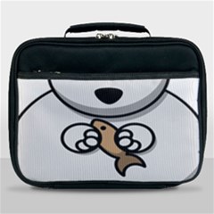 Bear Polar Bear Arctic Fish Mammal Lunch Bag