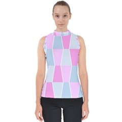 Geometric Pattern Design Pastels Shell Top by Nexatart