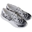 Lion Wildlife Art And Illustration Pencil Men s Lightweight Slip Ons View3